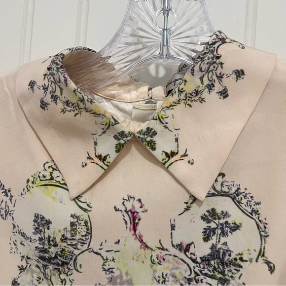 ERDEM Floral Sleeveless Blouse - Cream - Picture 3 of 7